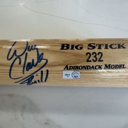 Will Clark “Thrill” Autograph Bat 