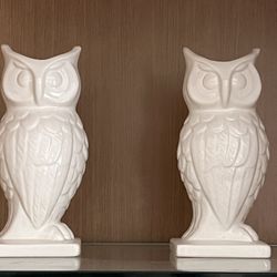 Decorative Ceramic Owls