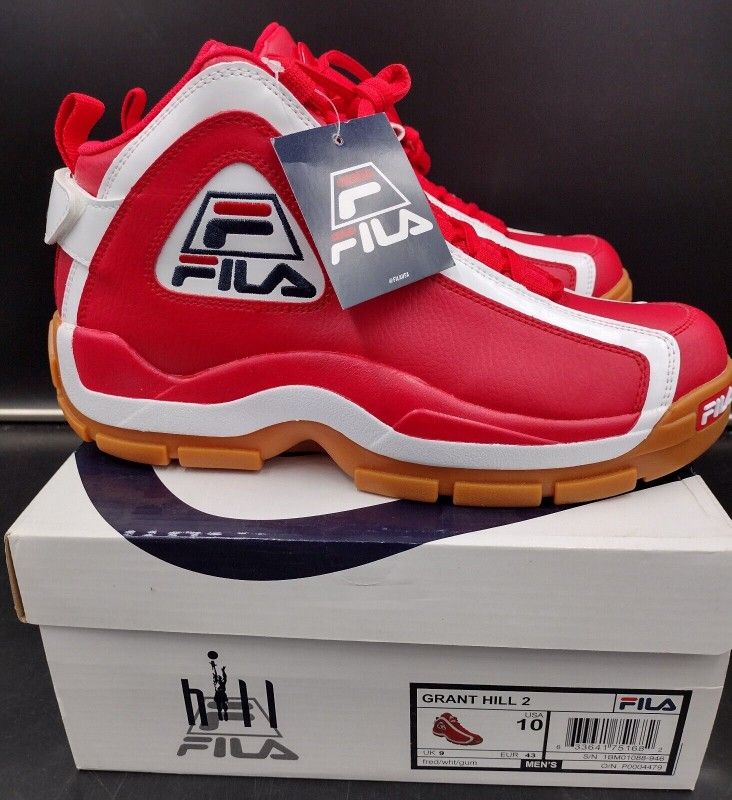 Fila Grant Hill 2 Men's Basketball High Top Shoes Sneakers MSRP $120