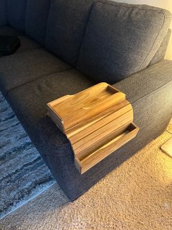 Wooden Sofa Armrest Table