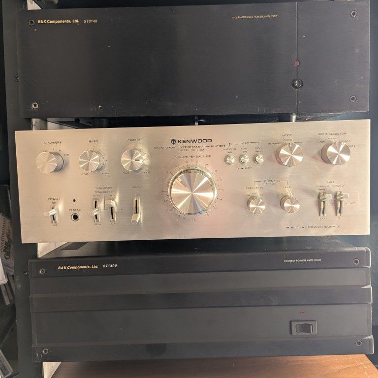 Kenwood DC Stereo Integrated Amplifier KA-8100