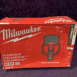 🧰🛠Milwaukee M12 Cordless M-SPECTOR 360-Degree 4ft. Inspection Camera Kit-NEW!-$190!🧰🛠