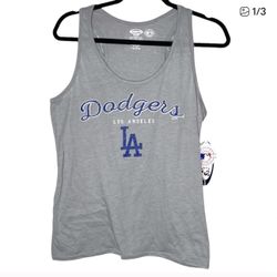 NWT MLB Women’s Los Angeles Dodgers Tank Top Size Large