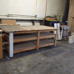 Work Table/saw Catch Bench