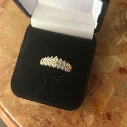 14k Gold Diamond Cocktail Ring 1.20ct