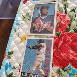 Kirby Puckett Baseball Cards Lot 