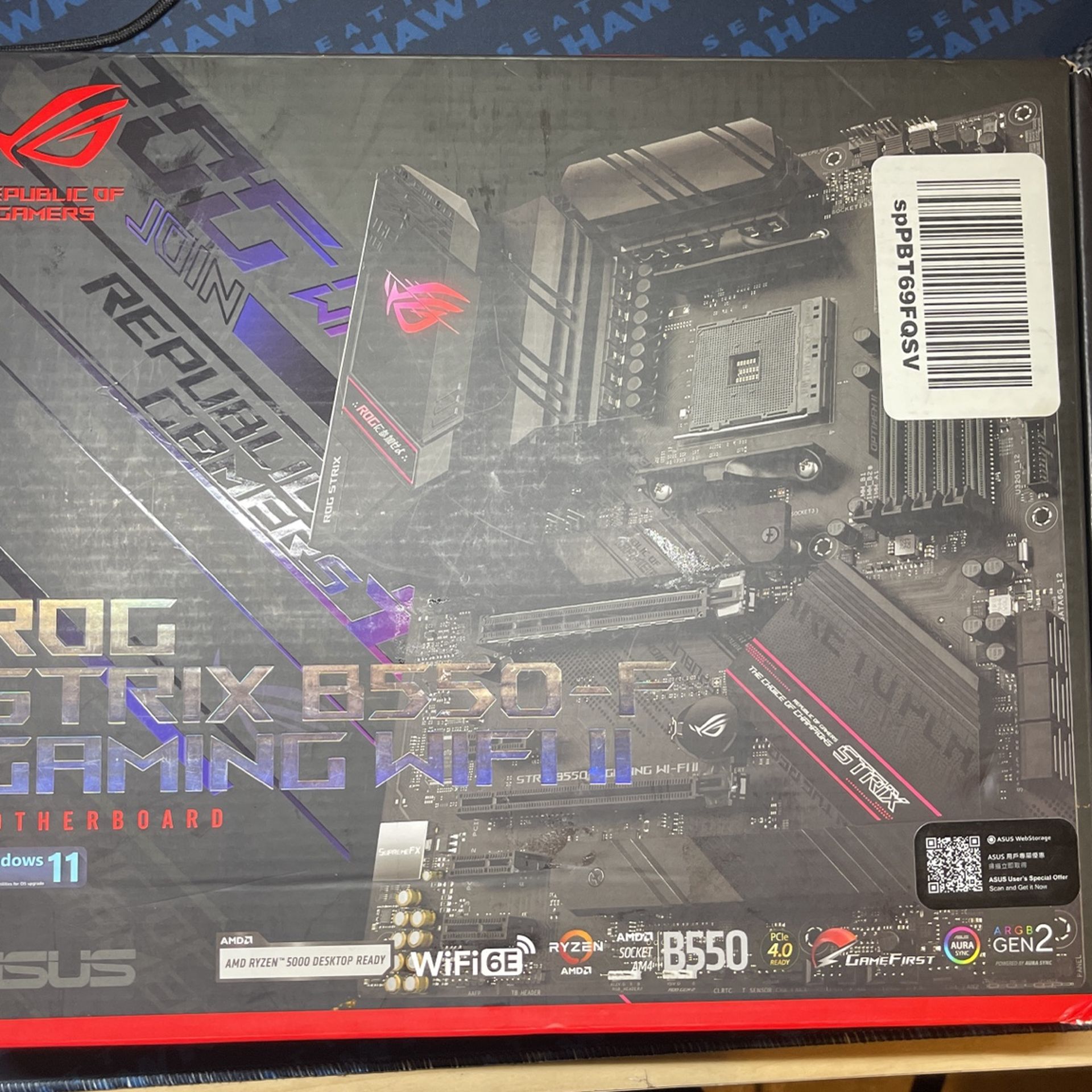 Motherboard Rog Strix B550-f Gaming WiFi 2