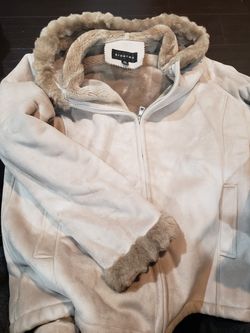 LADIES Lined suede Jacket XL