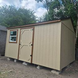12×16 Gable Backyard  Shed Built On Site –(With Paint And Caulking ( Description For More Info )