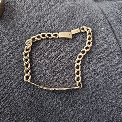 Esclava De Niño Oro  14k 