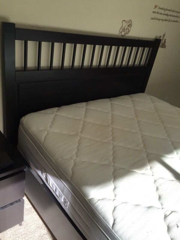 Ikea Hemnes Queen Size Bed Frame, Queen Size Bed Frame Ikea Canada