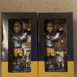 AARON DONALD BOBBLE HEAD