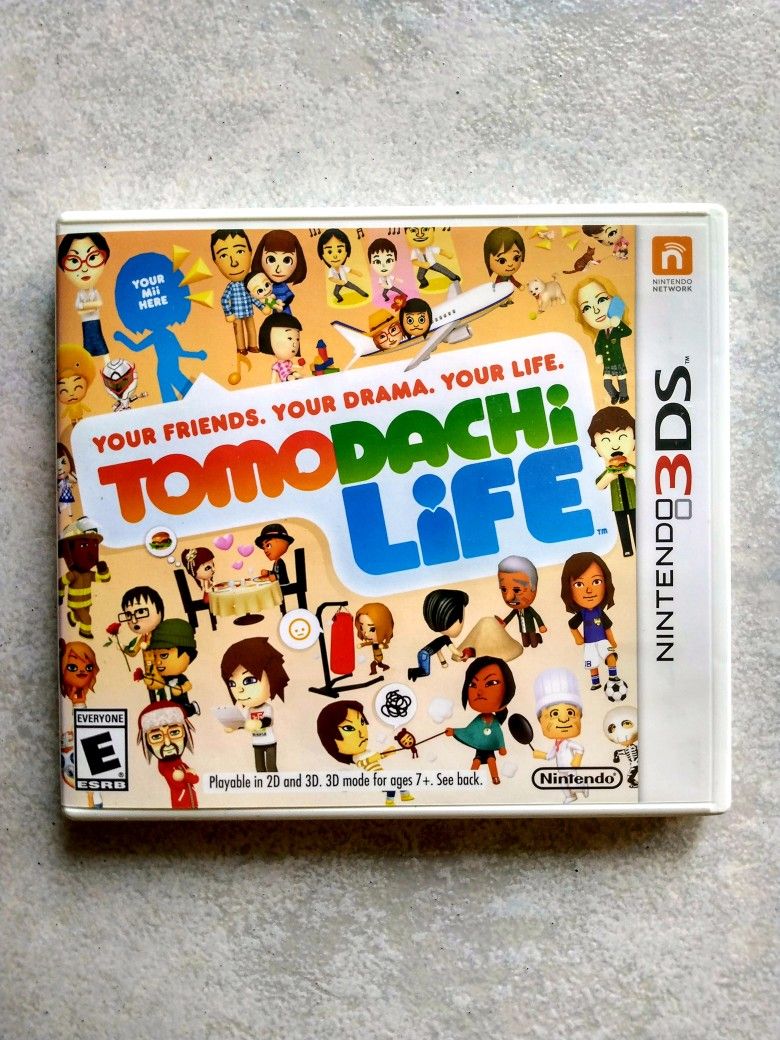 Tomodachi Life Nintendo 3ds 