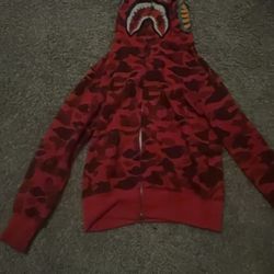 Red Bape Hoodie