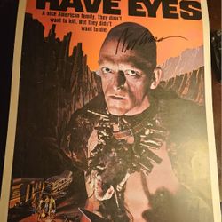 The Hills Have Eyes Signed Poster