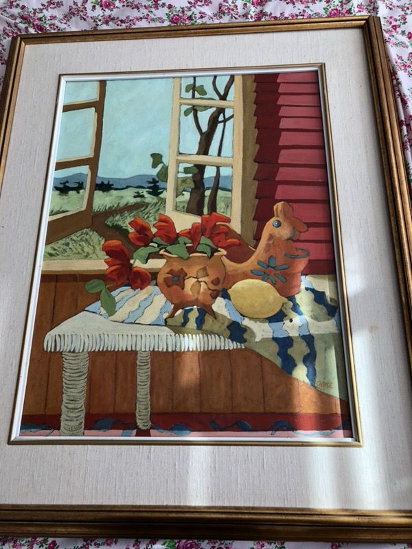 Artist Sherrill Chase Oil Painting
