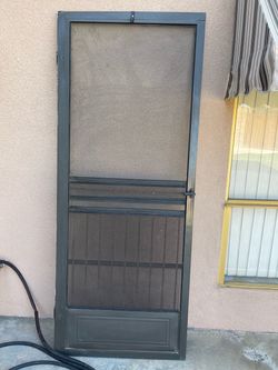 Metal Screen Door