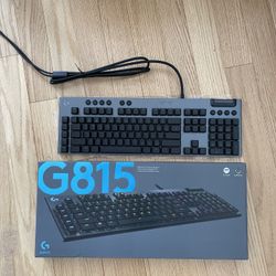 Logi G-815 Semi-mechanical Keyboard