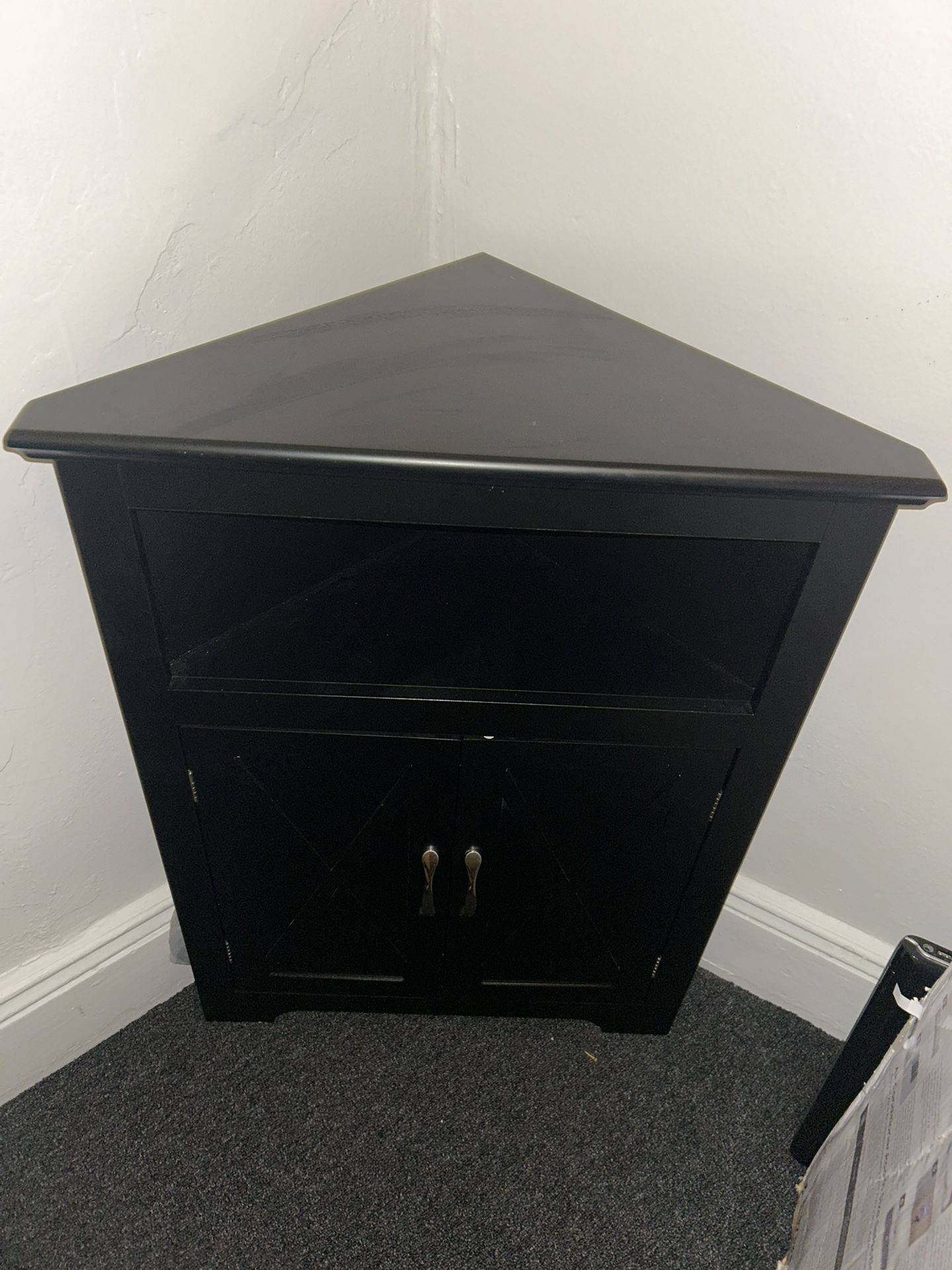 Wood Storage Cabinet