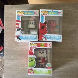 FUNKO POP'S  Books.  Dr.Seuss