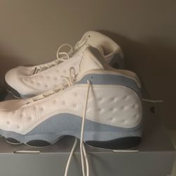 Jordan 13 Retro White & Light Blue