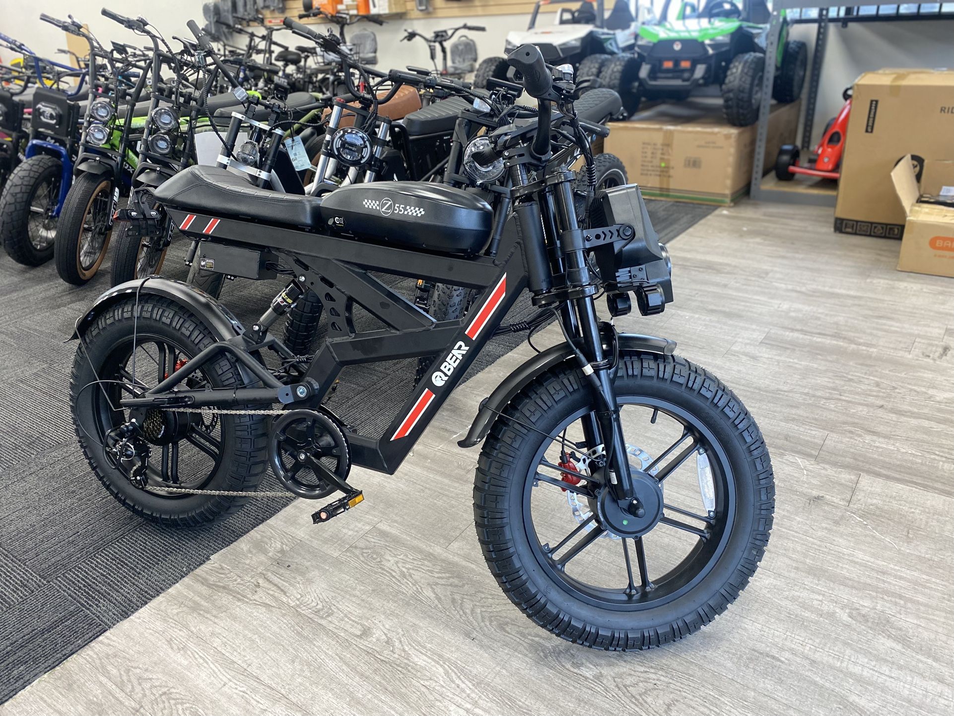 QBear Z55 Dual Motor E Bike 2000w