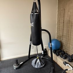 Boxing Bag And Stand. 