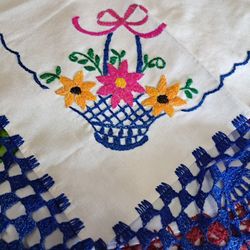 Hermosas Serbilletas Bordadas