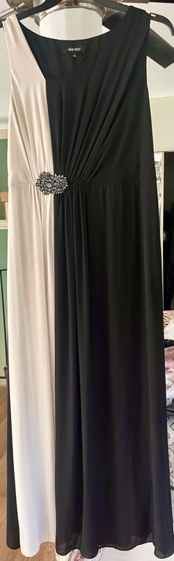 Nine West Black & Cream Women Dress (14)