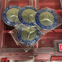 Center Rim Stick On Caps For Meecedes Benz 