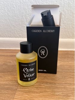 Citrine Vetiver Body Oil by Garden Alchemy Signature Creation