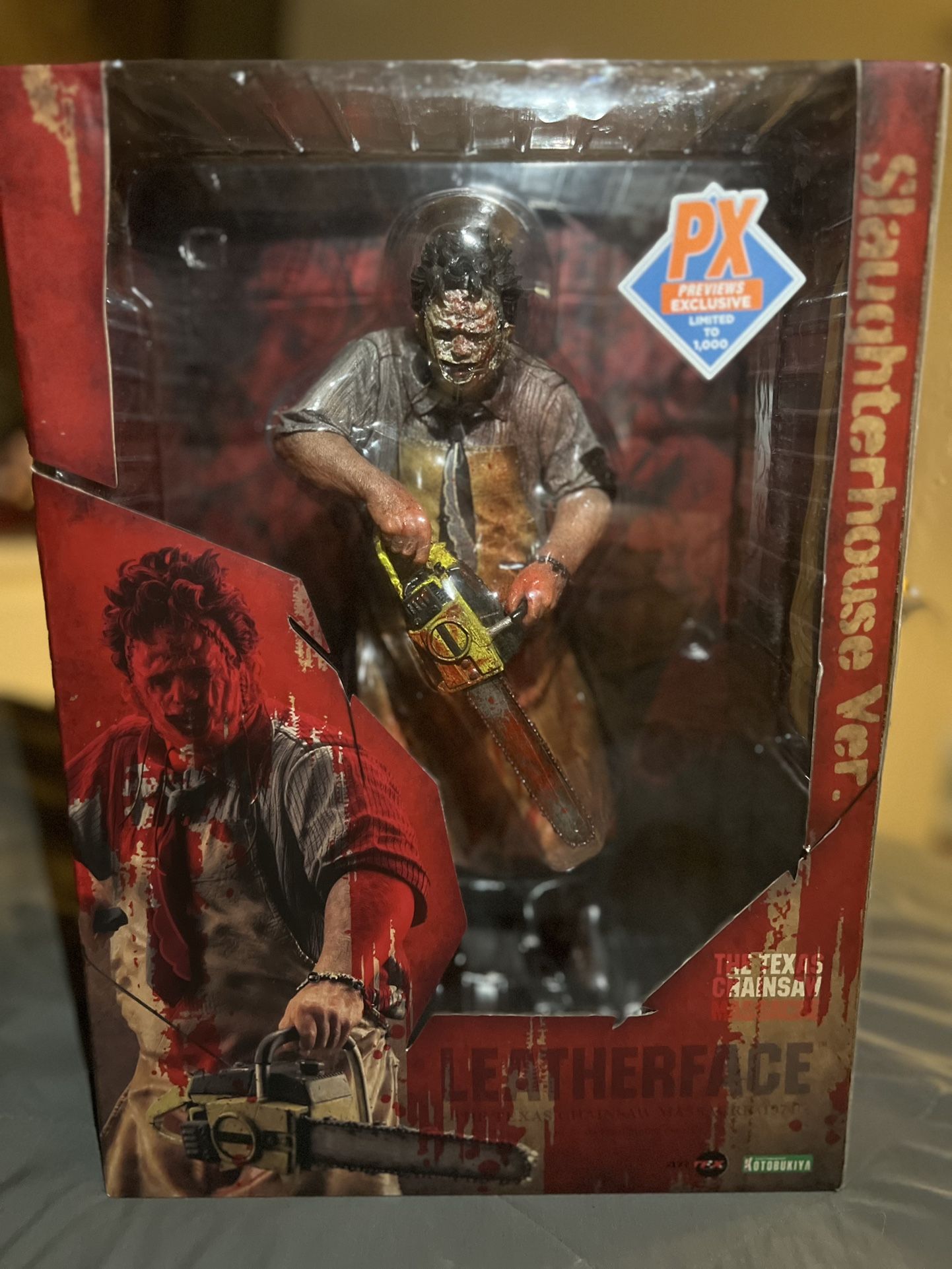 Leather face From Texas Chainsaw Massacre