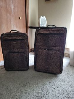 Luggage bags.