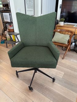 Cb2 Bowtie Chair Green