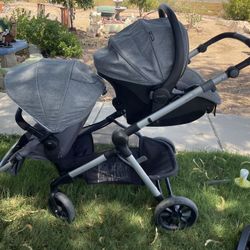 Even Flo Single To Double Stroller 