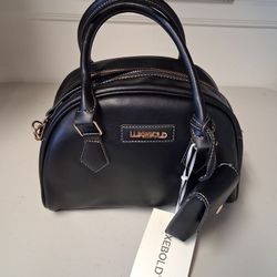 Luxebold Crossbody Handbag Purse Vegan Leather 