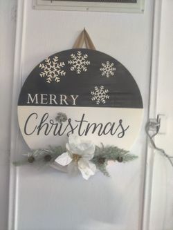 Merry Christmas Door Hanger