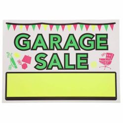 Yard sale! Garage sale! Moving Sale