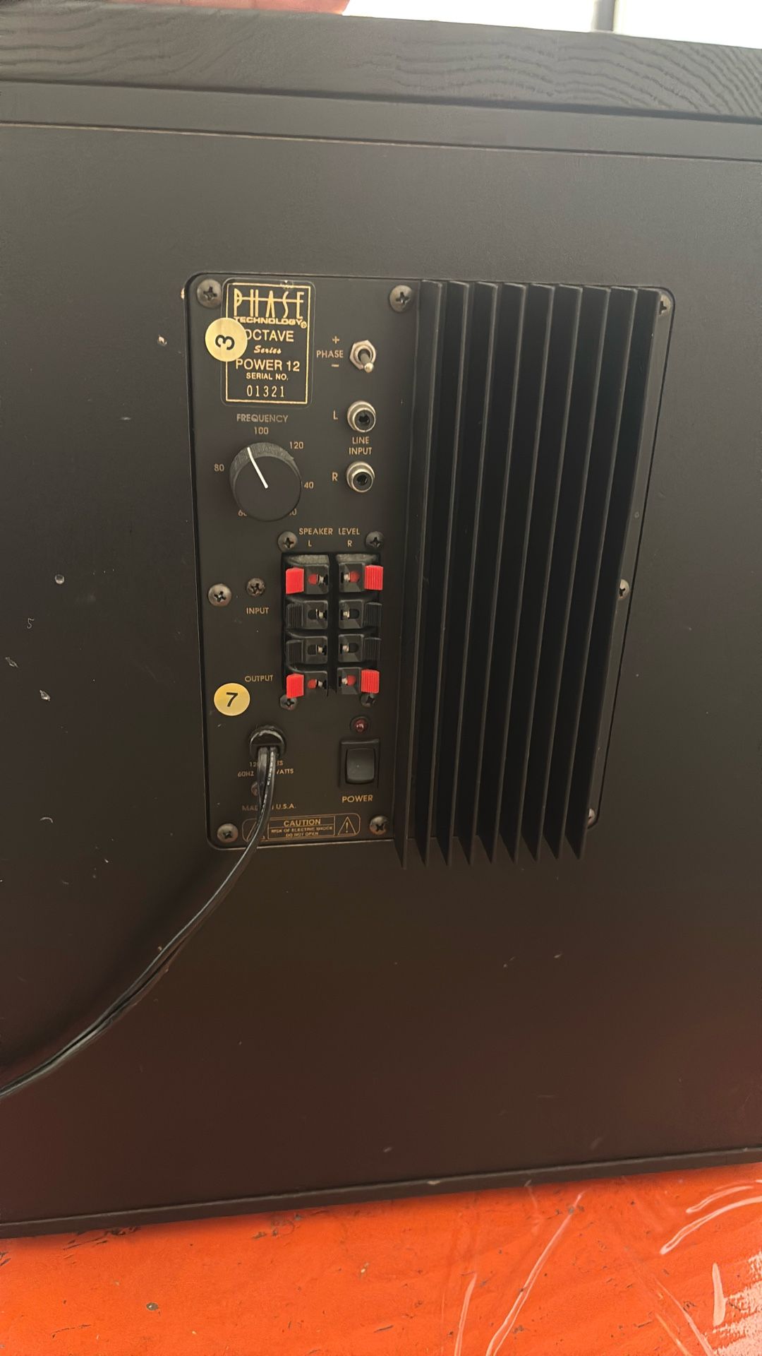 Phase Technology Subwoofer