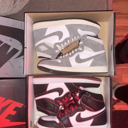 Air Jordan Retro 1  (2 pair deal $225) clean asf ONLY SOLD TOGETHER 