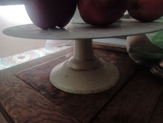 Vintage Cast Iron Wilton CAKE stand