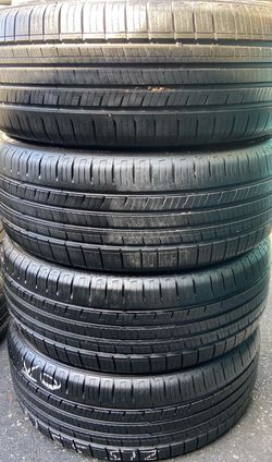 4 Llantas Usadas Fortune Perfectus 215/55/17 $210 las 4