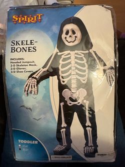 Spirit Halloween Skele-Bones Toddler Costume