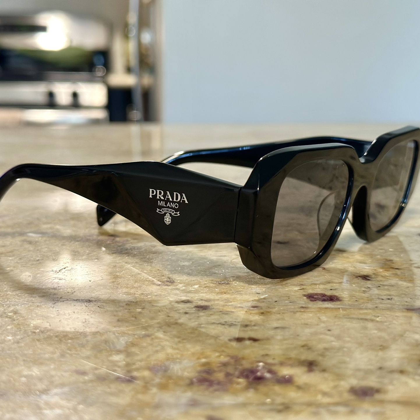 Prada 17WS 49MM Sunglasses Prada PR17WS Rectangular Sunglasses main image 3