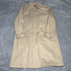 Nordstrom RN 58665 khaki 46L trench coat
