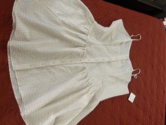 3X Gingham dress