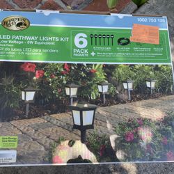 6 Pack  LED Path Lights Brand New In Box