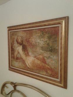 Rare Barton Oil Painting! 