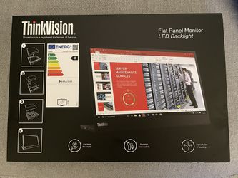 BRAND NEW Lenovo Thinkvision M14 Portable Monitor for Sale in New