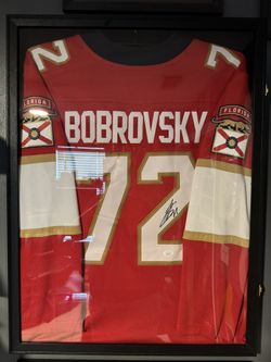 Signed Bobrovsky Jersey